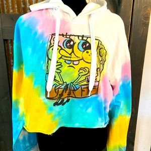Nickelodeon SpongeBob crop Sweatshirt. New